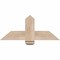 Ekena Millwork Eugene Smooth Timber Gable Bracket, Douglas Fir, 36"W x 15"H x 5 1/2"D x 5 1/2"F, 10/12 Pitch GBW036X15X0606EUG00SDF - alternate 1